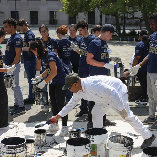 Nashman painting event